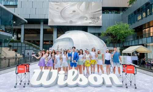 春风开球，翩然主场 Wilson威尔胜深圳Dress Up快闪店开业，拉开2025 Wilson ACE GIRL首站序幕